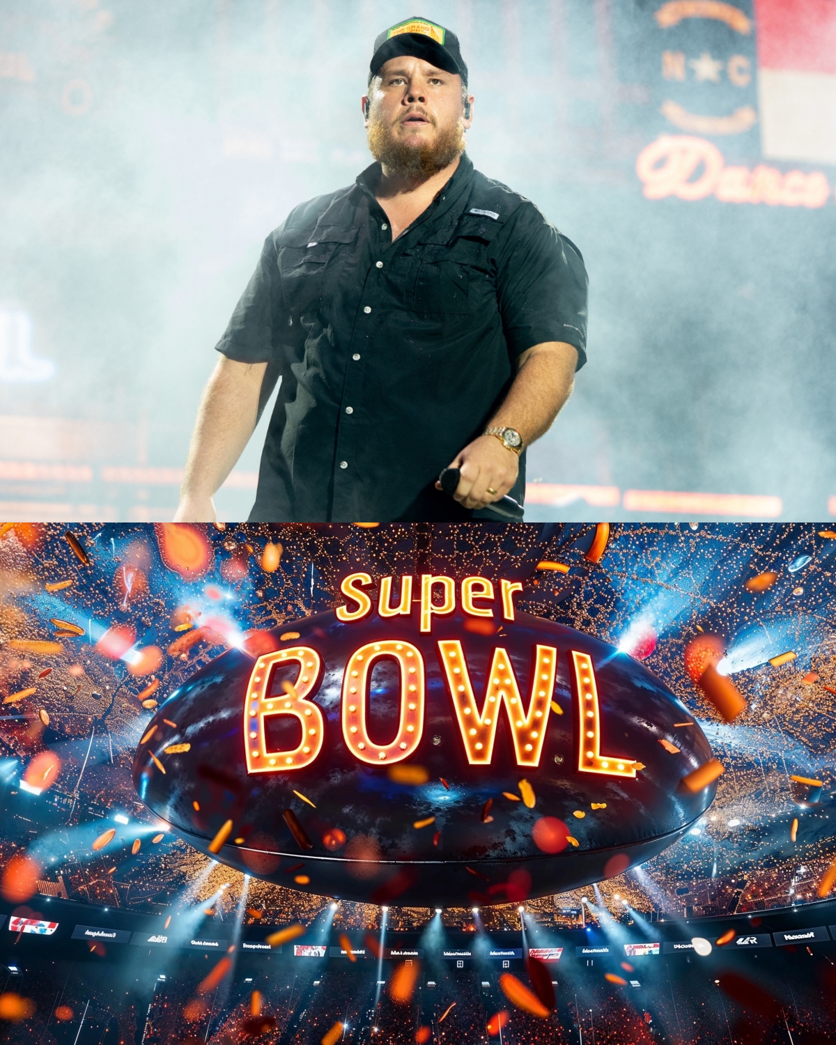 Luke Combs and the Super Bowl Halftime Question