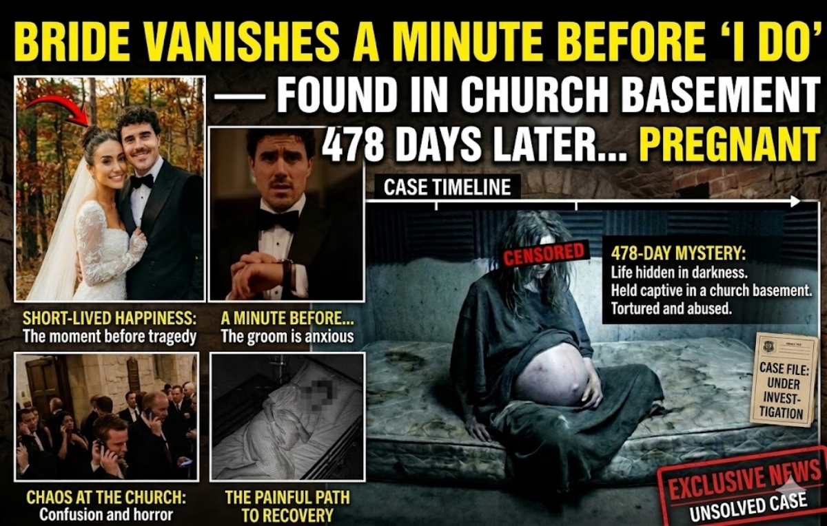 Bride Vanished A Minute Before I Do — Found In Church Basement 478 Days Later PREGNANT