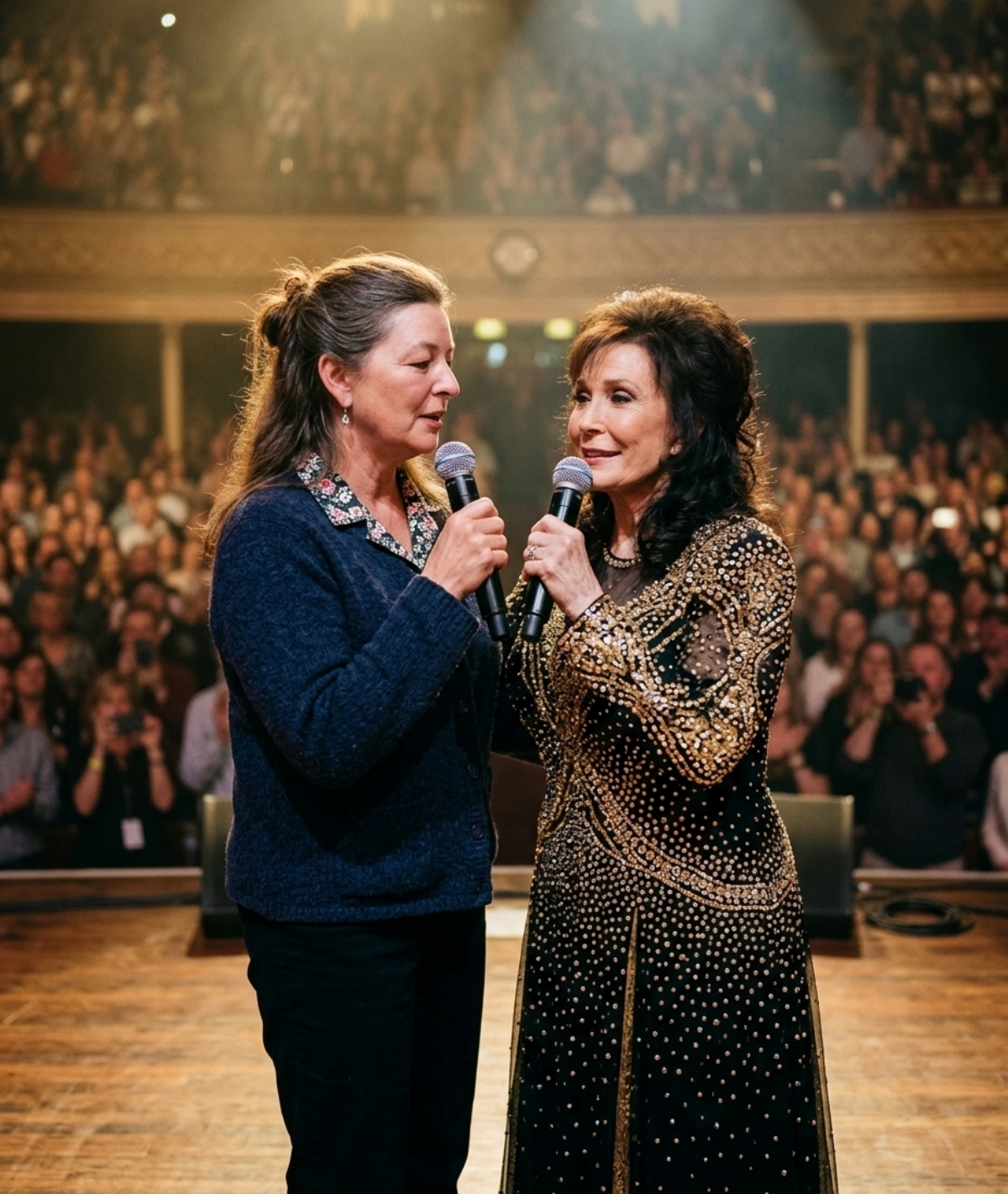 The Quiet Place Beside Loretta Lynn Always Looked Empty—Until the Heartbreak Hidden There Became Impossible to Ignor