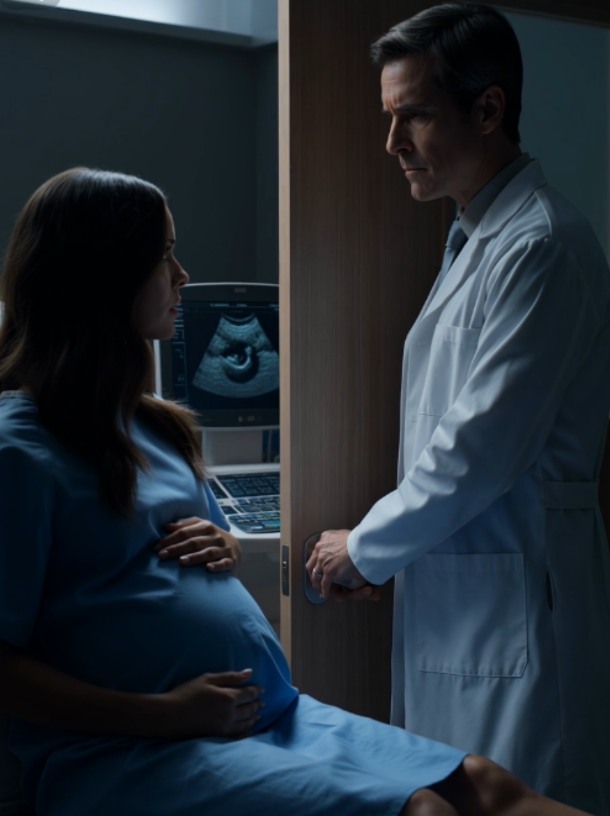 At My 4-Month Ultrasound, the Doctor Locked the Door and Whispered: “Your Husband Paid to Make You Carry Another Man’s Baby.”
