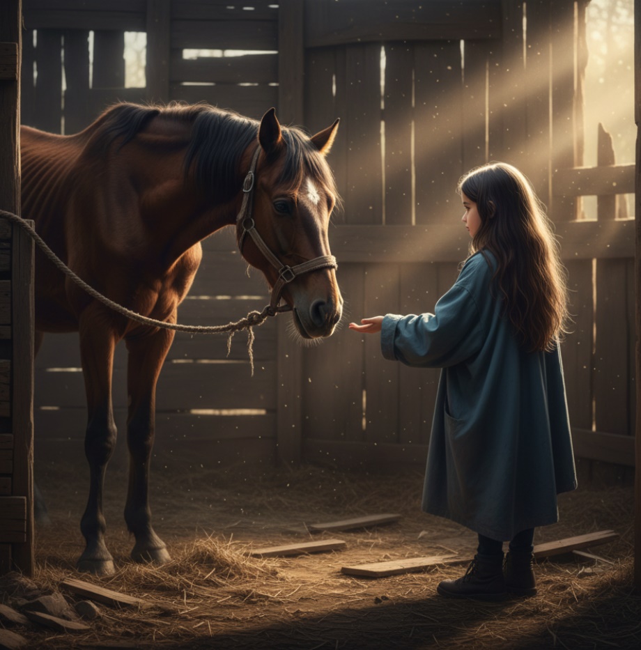 The Little Girl Who Stepped Into The Dark And Brought Light Back With Her Own Hands