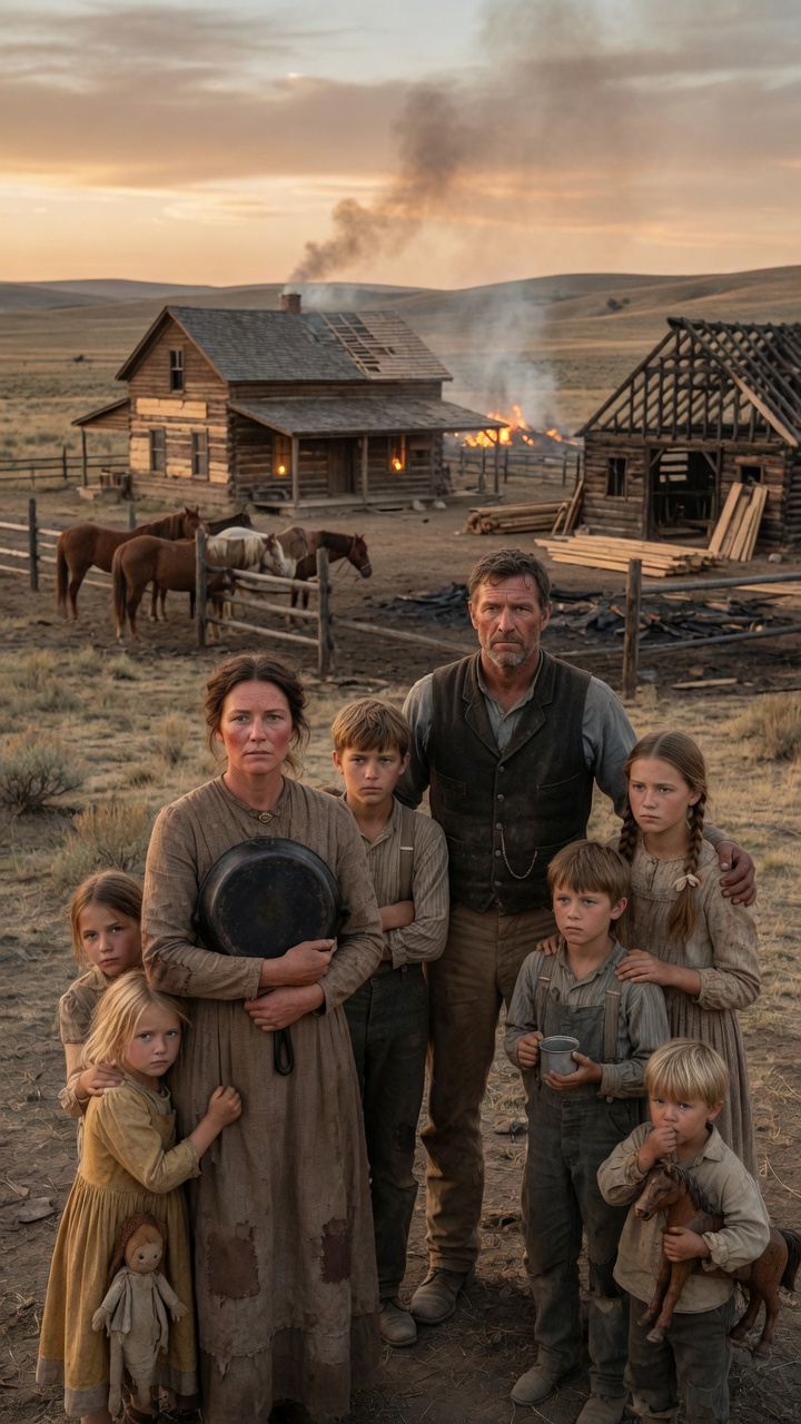 She Was Hired to Cook for 6 Kids—But the Widowed Rancher Cowboy Never Expected This Ending