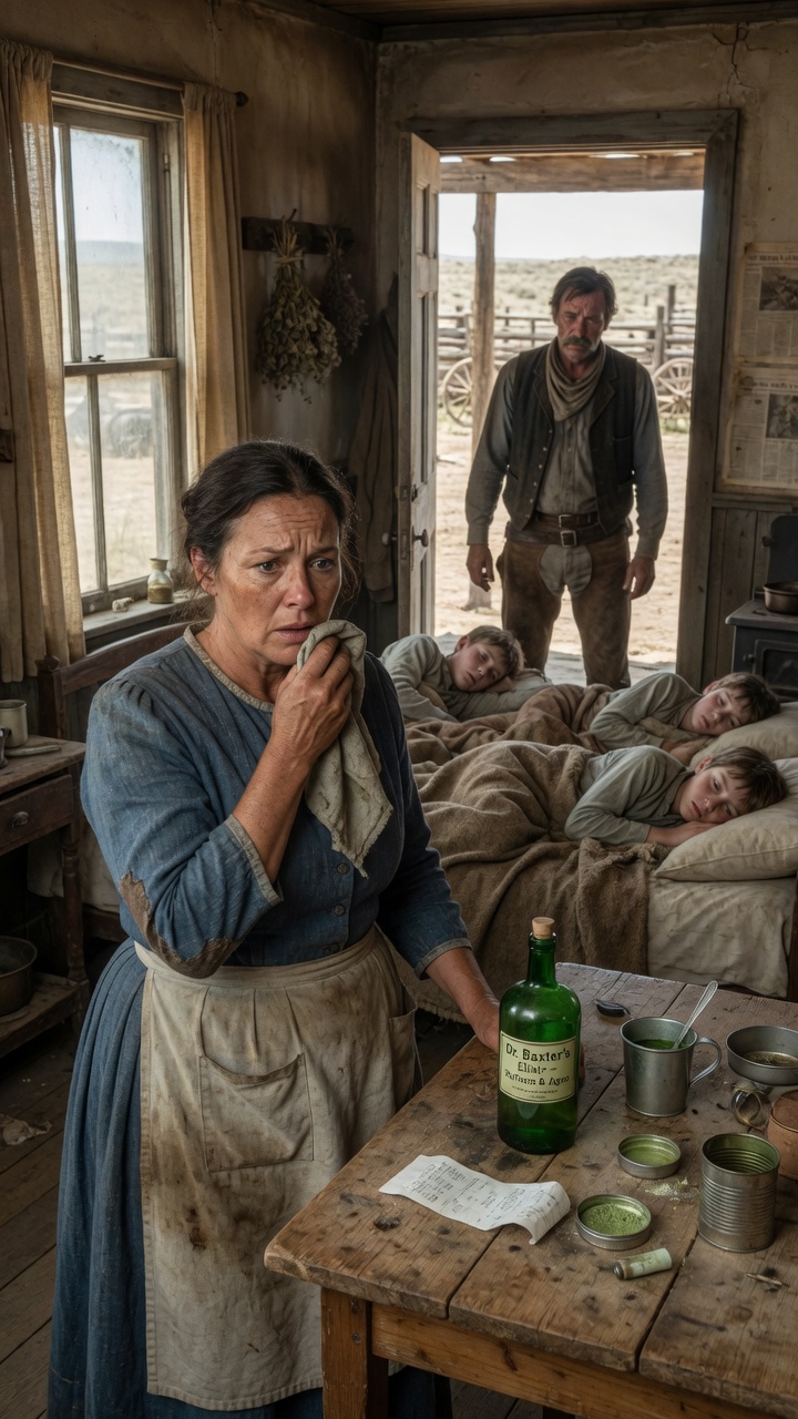 Everyone Lost Hope in the Cowboy’s Triplet Boys — Until a Quiet Housemaid Saw What Doctors Missed
