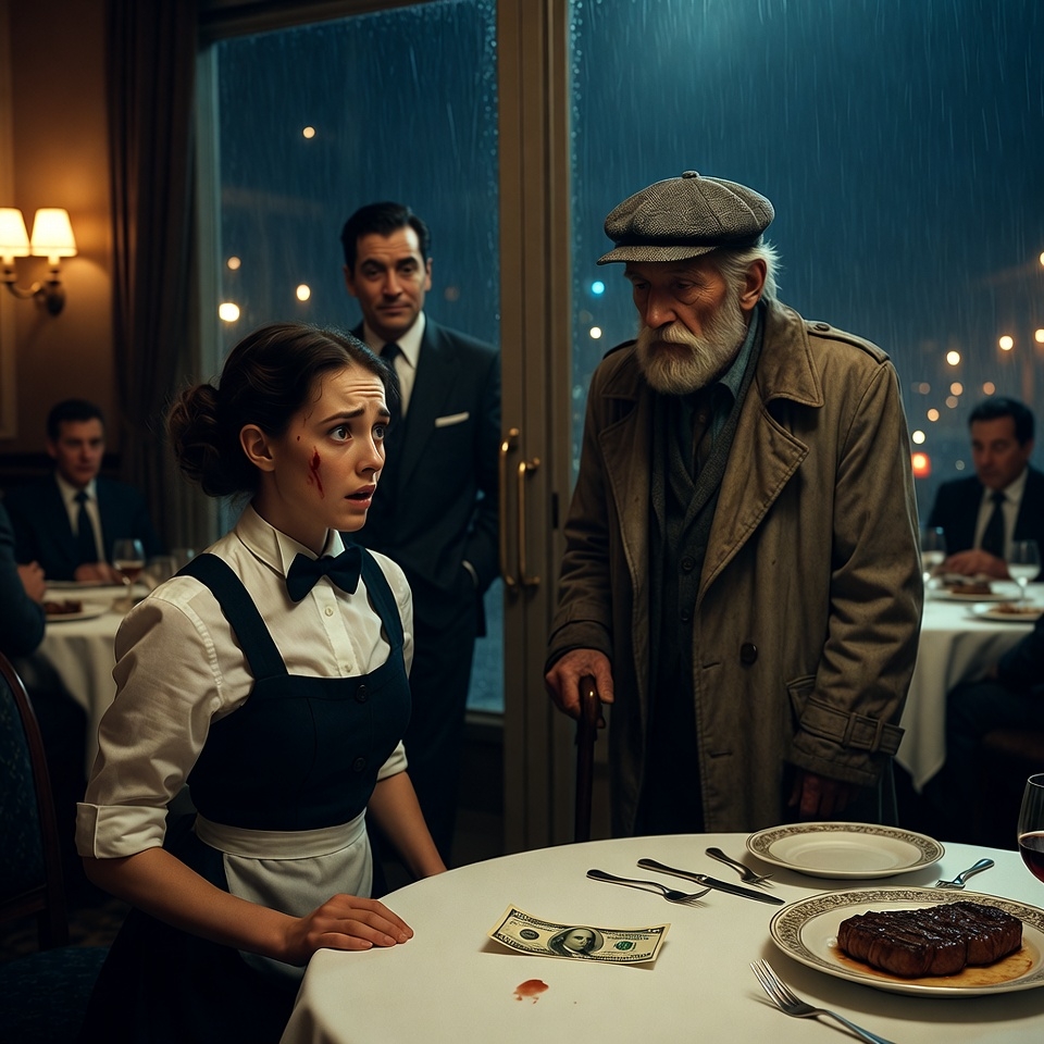 A Rich Man Tested the Waitress With a $1 Tip — Her Reaction Changed Everything