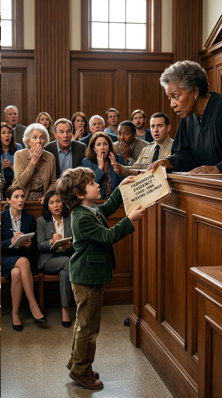 My ex-husband’s attorney mocked my finances in court, insisting I was too poor to raise my child and that love couldn’t cover expenses. But everything changed when my trembling seven-year-old son stood up and handed the judge a mysterious envelope.