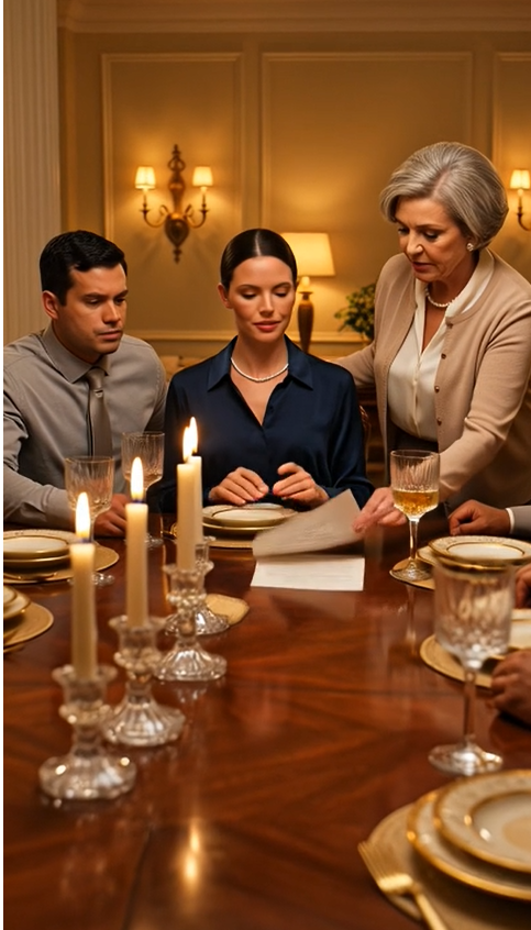 My In-Laws Said It Was A Family Dinner — Then Slid Loan Papers Across The Table…
