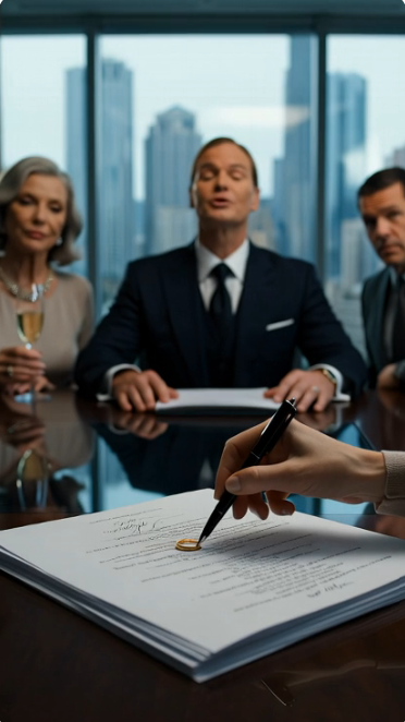 They Laughed When She Signed the Divorce Papers — The Silence Came When Her Jet Landed…