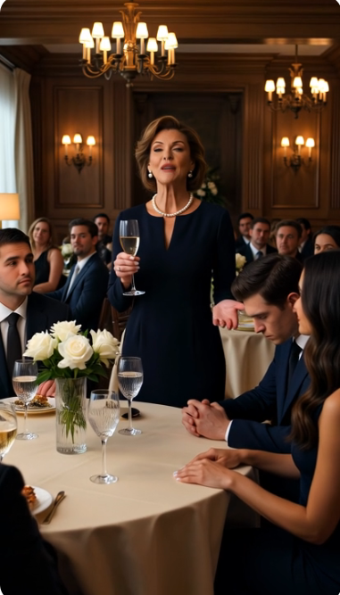 AT MY ENGAGEMENT DINNER, HIS MOTHER ANNOUNCED I’D SERVE THEIR FAMILY. I SMILED, KEPT MY CONDO, AN…