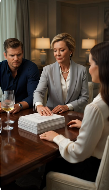 My Mother-In-Law Forced Me to Sign a Prenup… So I Added One Clause That Destroyed Her Son.