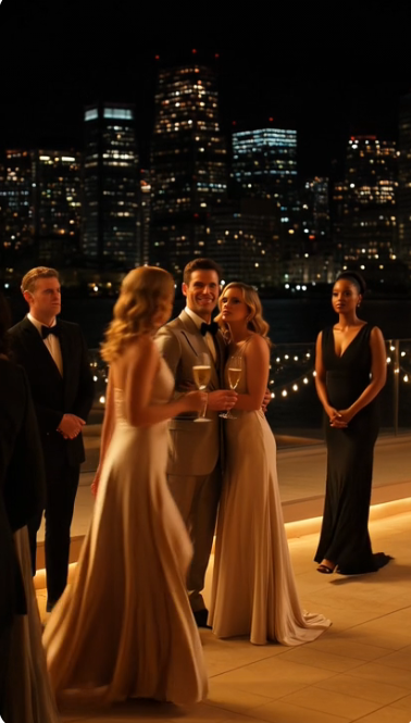 He Brought His New Wife to the Party—Then Froze When a Billionaire Kissed His Black Ex