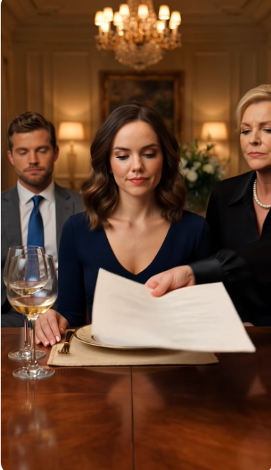 Her fiancé’s parents insisted she sign a prenup,but when she inherited $22 million, they…