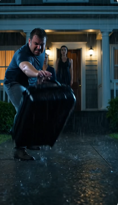 Unaware His Pregnant Wife Was A Trillionaire Boss’s Daughter, He Threw Her Luggage Into The Rain…