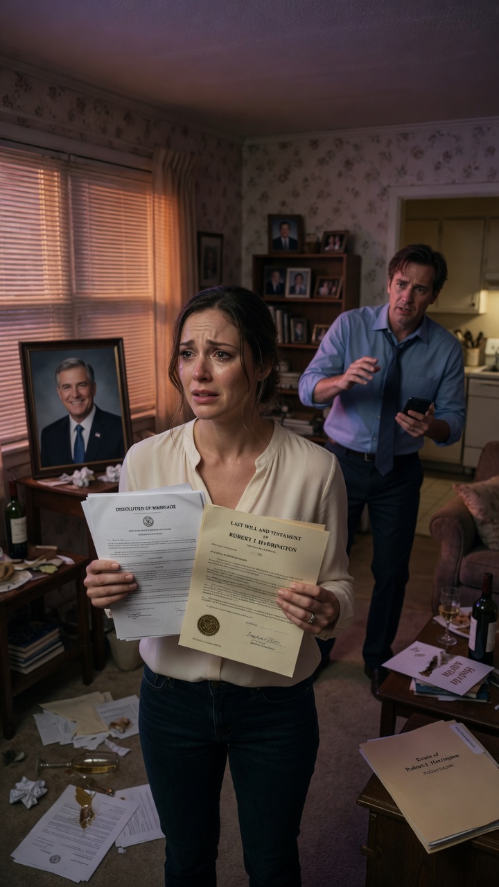 My husband filed for divorce after my father died, thinking he was entitled to half of the…