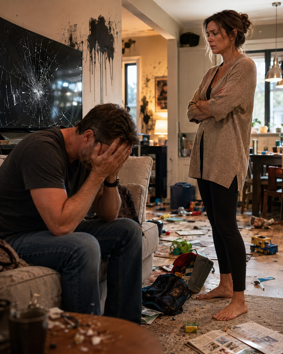 My husband refused to believe his kids were TERRORIZING me. I made him EXPERIENCE it