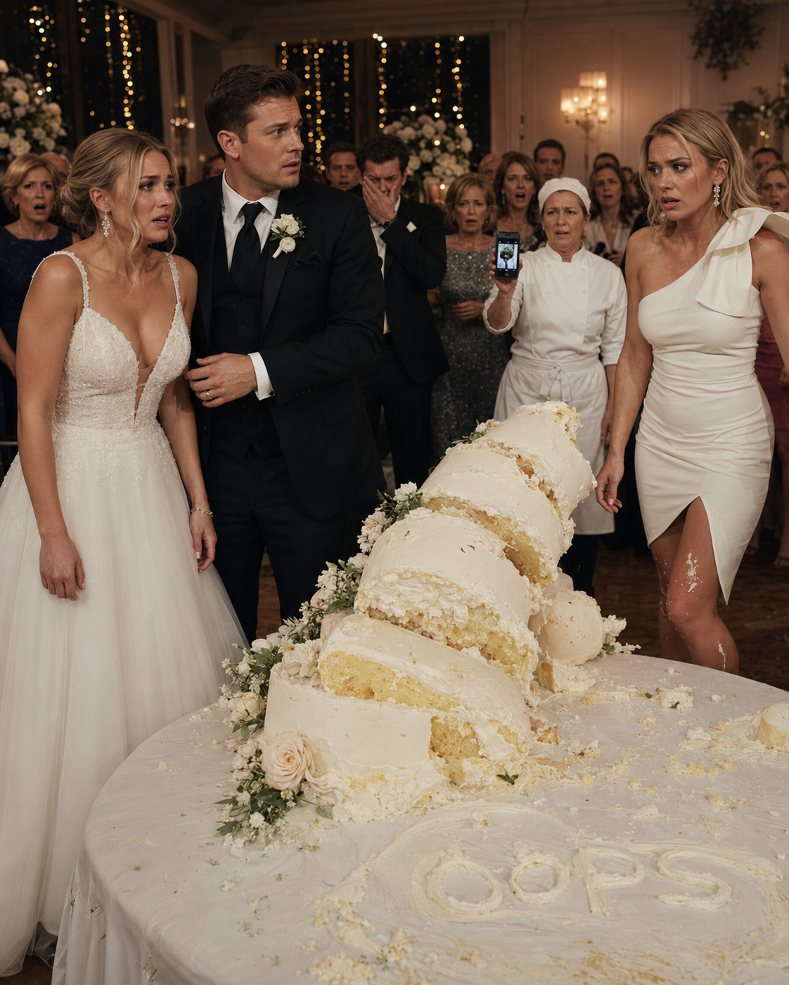 My husband’s sister deliberately ruined my wedding cake. I ruined her entire life