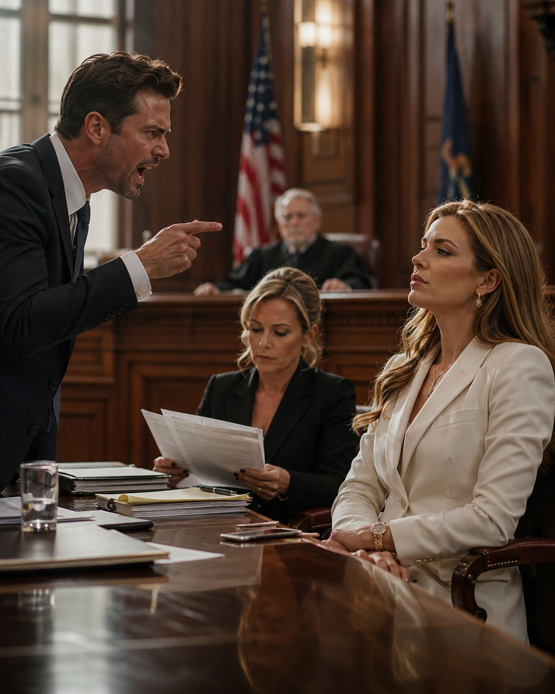 “I’ll take everything from you,” my husband said in court But the divorce became his nightmare!..