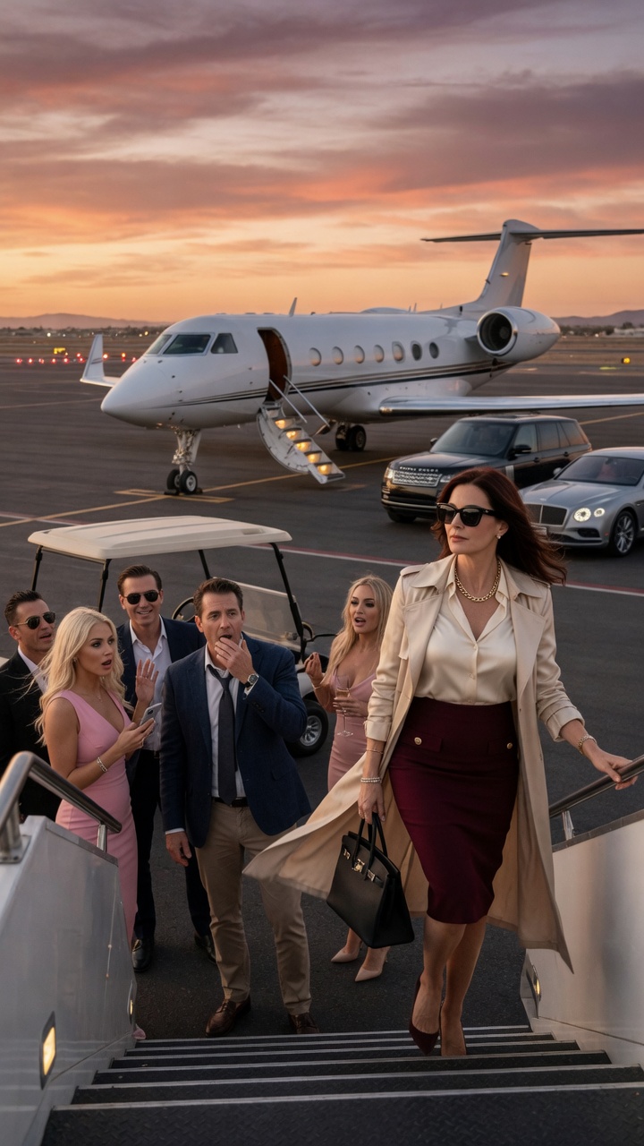 They Laughed When She Signed the Divorce Papers — The Silence Came When Her Jet Landed…