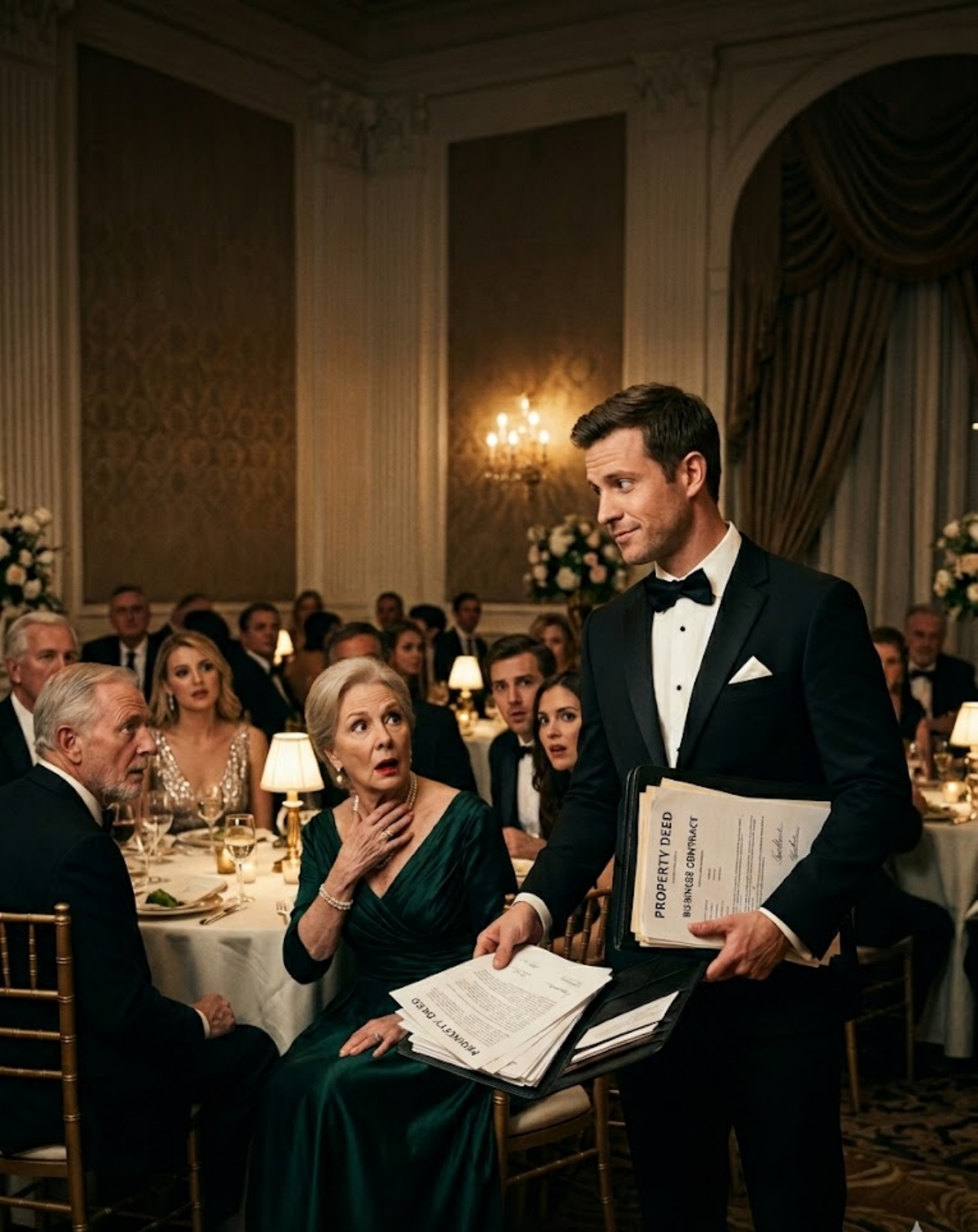 THEY “FORGOT” MY NAME TAG AT MY MOTHER-IN-LAW’S ANNIVERSARY GALA… THEN FOUND OUT I OWNED EVERY CONTRACT IN THE ROOM