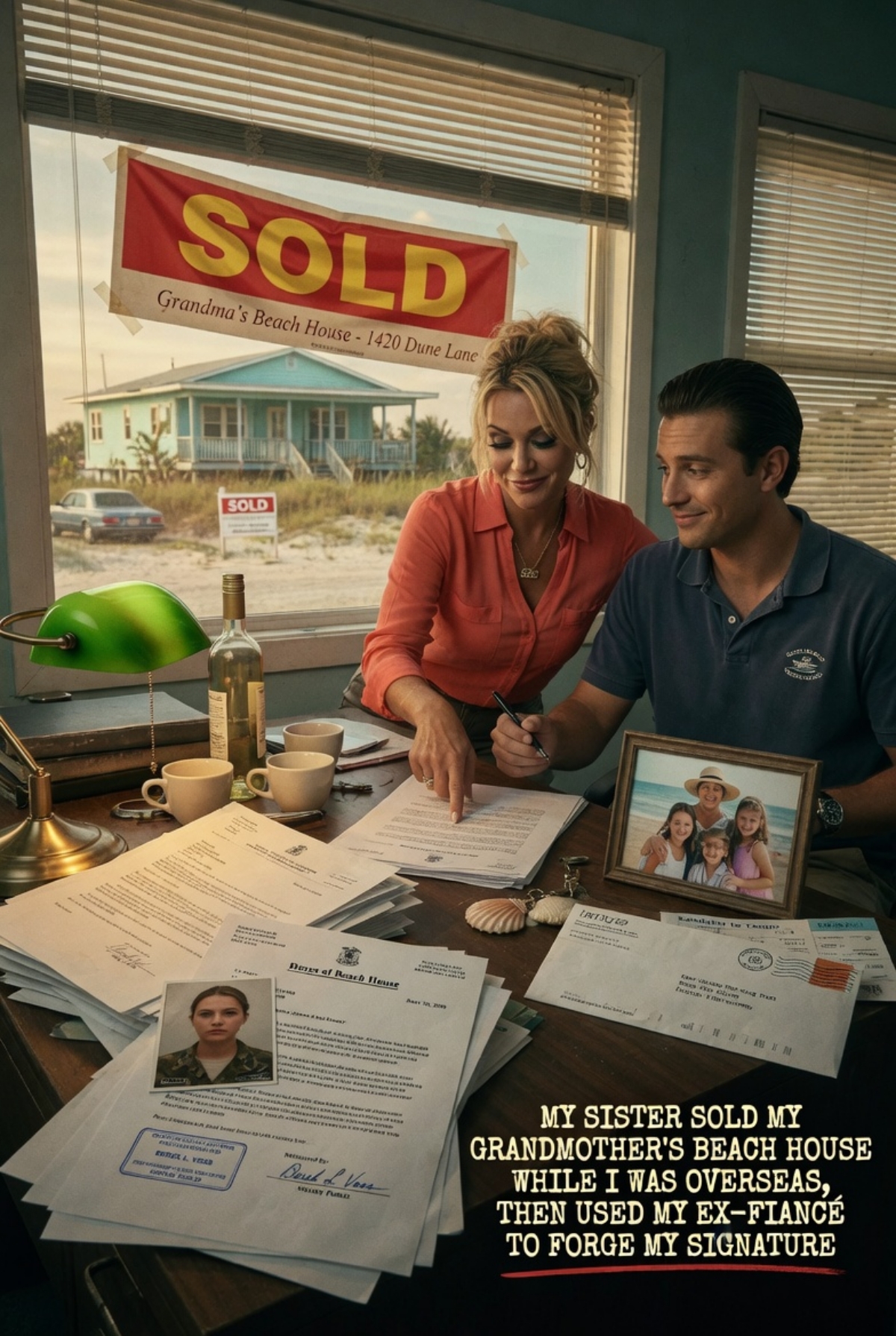 My Sister Sold My Grandmother’s Beach House While I Was Overseas, Then Used My Ex-Fiancé to Forge My Signature
