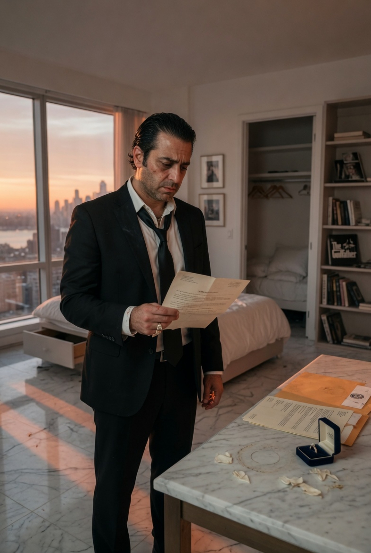 THE NIGHT HE CAME HOME TO AN EMPTY PENTHOUSE, HIS WIFE HAD ALREADY DESTROYED HIS EMPIRE OF LIES