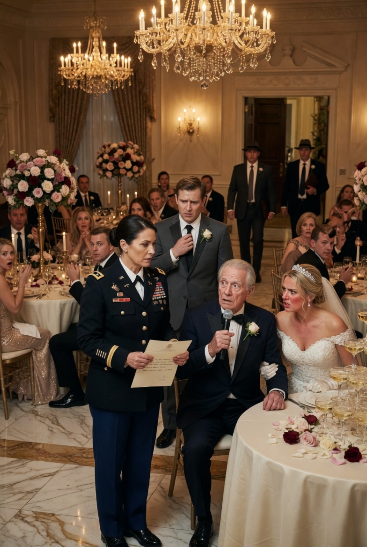 MY FATHER DISOWNED ME AT MY SISTER’S WEDDING—THEN THE ENVELOPE HE HANDED ME UNLOCKED MY MOTHER’S SECRET TRUST