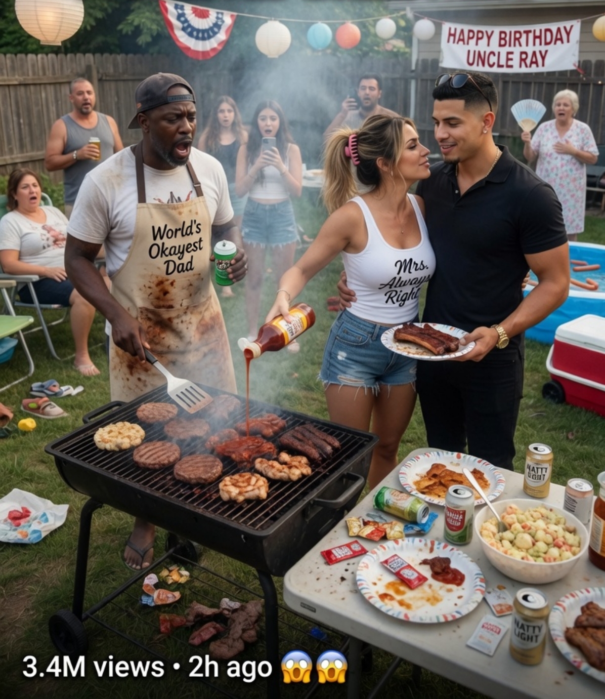 MY WIFE BROUGHT HER LOVER TO OUR FAMILY BARBECUE — WHAT HE DID NEXT DESTROYED EVERYTHING