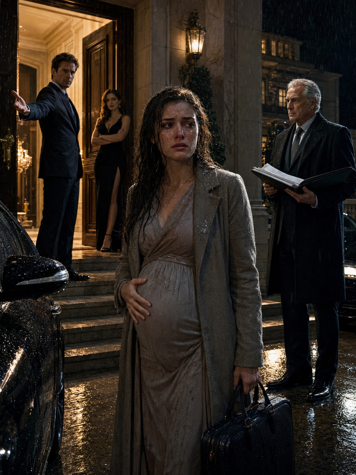 MY BILLIONAIRE HUSBAND THREW ME OUT WHILE I WAS PREGNANT—THEN MY GODFATHER FOUND THE SHELL COMPANY BEHIND HIS MISTRESS