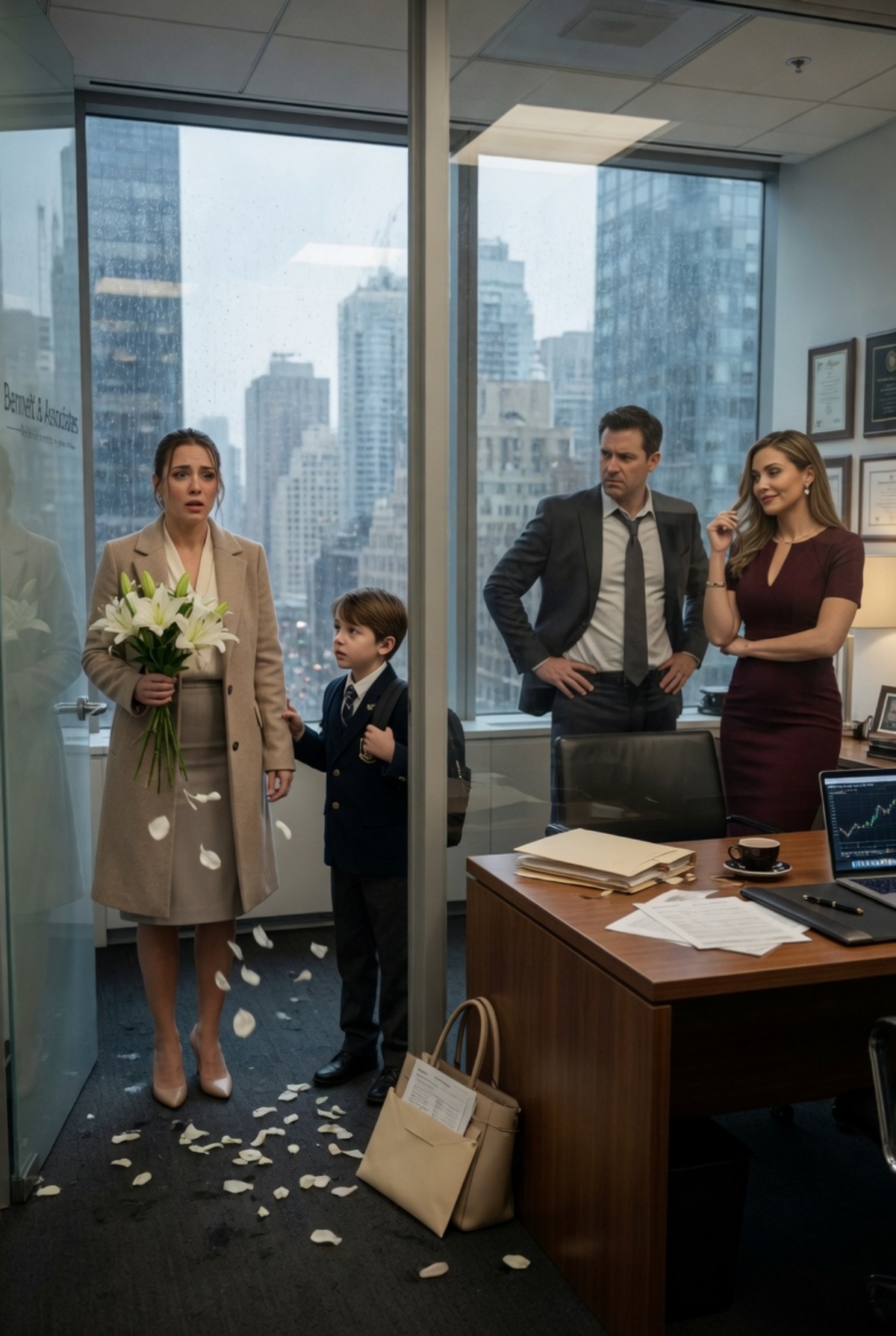 I WON $80 MILLION AND RUSHED TO SURPRISE MY HUSBAND—BUT MY SON OPENED HIS OFFICE DOOR AND SAW HIS MISTRESS FIRST