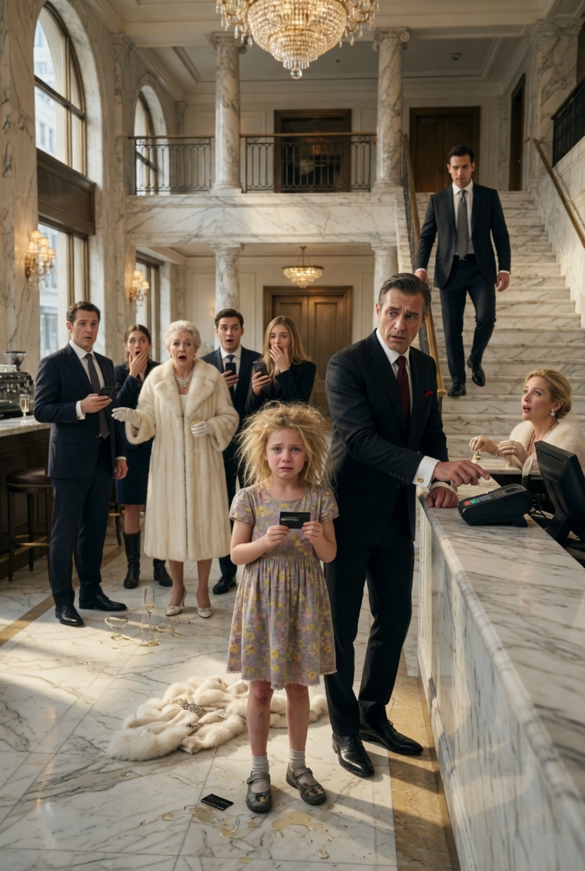 THEY LAUGHED AT THE LITTLE GIRL WITH PATCHED SHOES—UNTIL HER BANK CARD OPENED A $62 MILLION SECRET THAT MADE THE MAFIA BOSS KNEEL