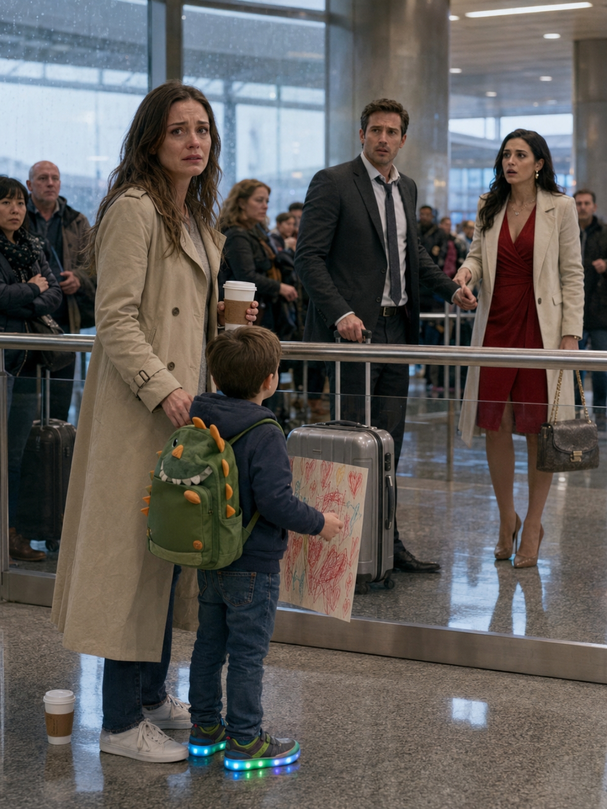 HE BROUGHT HIS MISTRESS HOME FROM THE AIRPORT—BUT MY FIVE-YEAR-OLD SON ASKED THE QUESTION THAT DESTROYED HIM