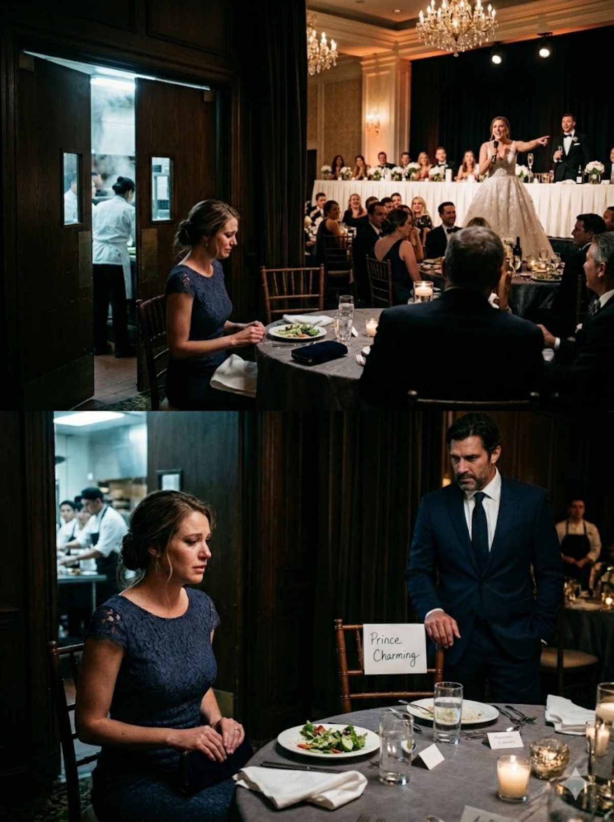 MY SISTER RESERVED A “SPINSTER TABLE” TO HUMILIATE ME AT HER WEDDING—THEN THE EMPTY SEAT BESIDE ME WAS TAKEN BY HER HUSBAND’S BILLIONAIRE BOSS