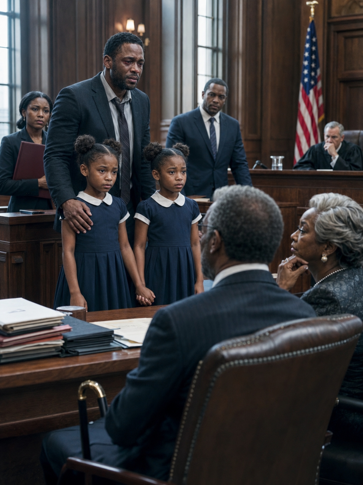 THE BILLIONAIRE GRANDPARENTS CALLED ME A POOR MISTAKE IN COURT—THEN MY LITTLE GIRLS STOOD UP AND TOLD THE JUDGE WHO THEIR REAL HOME WAS