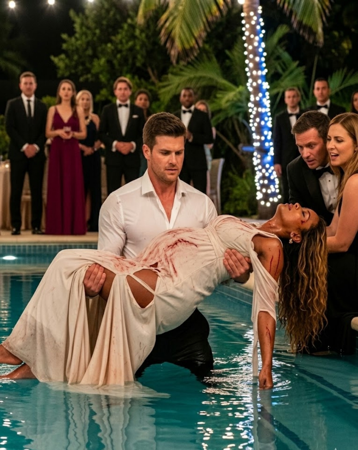 HE FORCED HIS PREGNANT WIFE INTO A FREEZING POOL FOR A PUBLIC BIRTH—BUT THE FORGOTTEN STAR SURVIVED, AND HER VOICE DESTROYED HIM