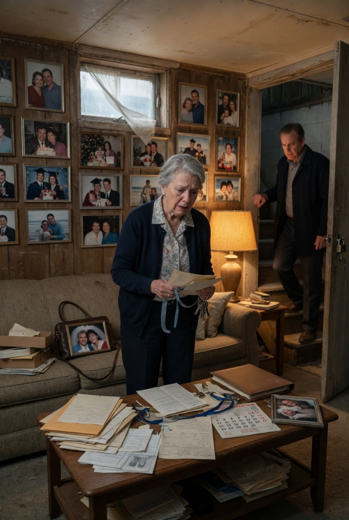 FOR 20 YEARS, MY HUSBAND FORBADE ME FROM VISITING HIS BEACH HOUSE — AFTER HE DIED, I OPENED THE BASEMENT DOOR AND FOUND THE FAMILY HE CHOSE INSTEAD OF ME