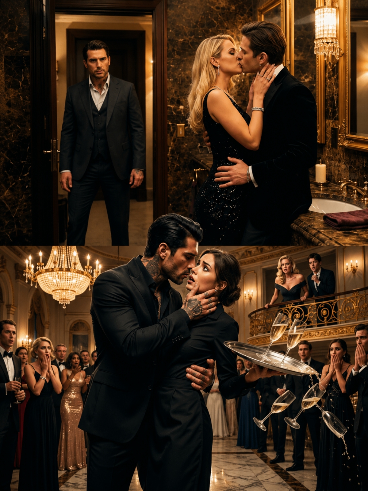 THE MAFIA KING KISSED ME IN FRONT OF HIS CHEATING WIFE—THEN CARRIED ME OUT OF THE GALA LIKE I BELONGED TO HIM