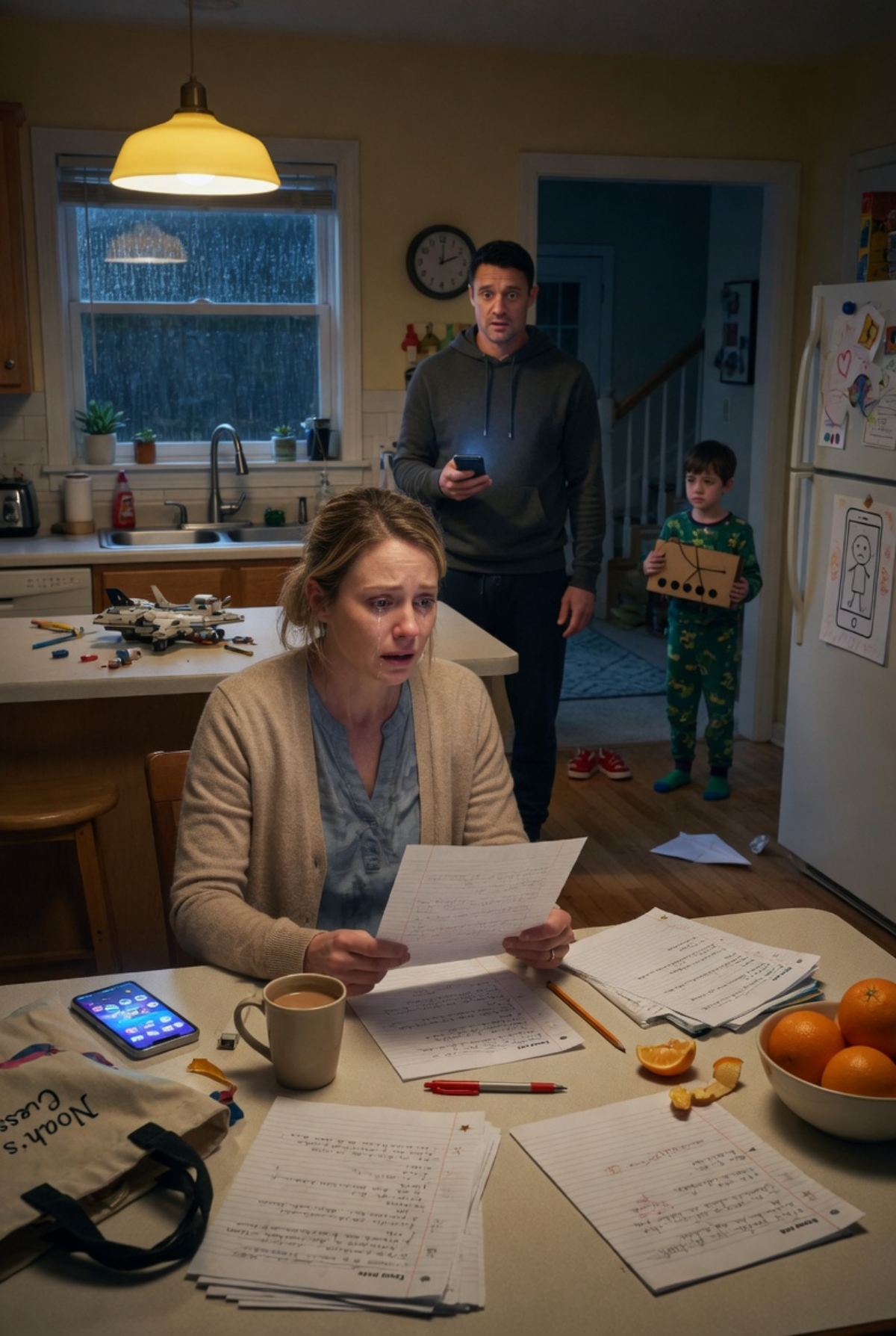 MY SON WROTE THAT HE WANTED TO BECOME MY HUSBAND’S PHONE — THEN I FOUND THE LAST LINE AND REALIZED OUR CHILD HAD BEEN DISAPPEARING IN FRONT OF US