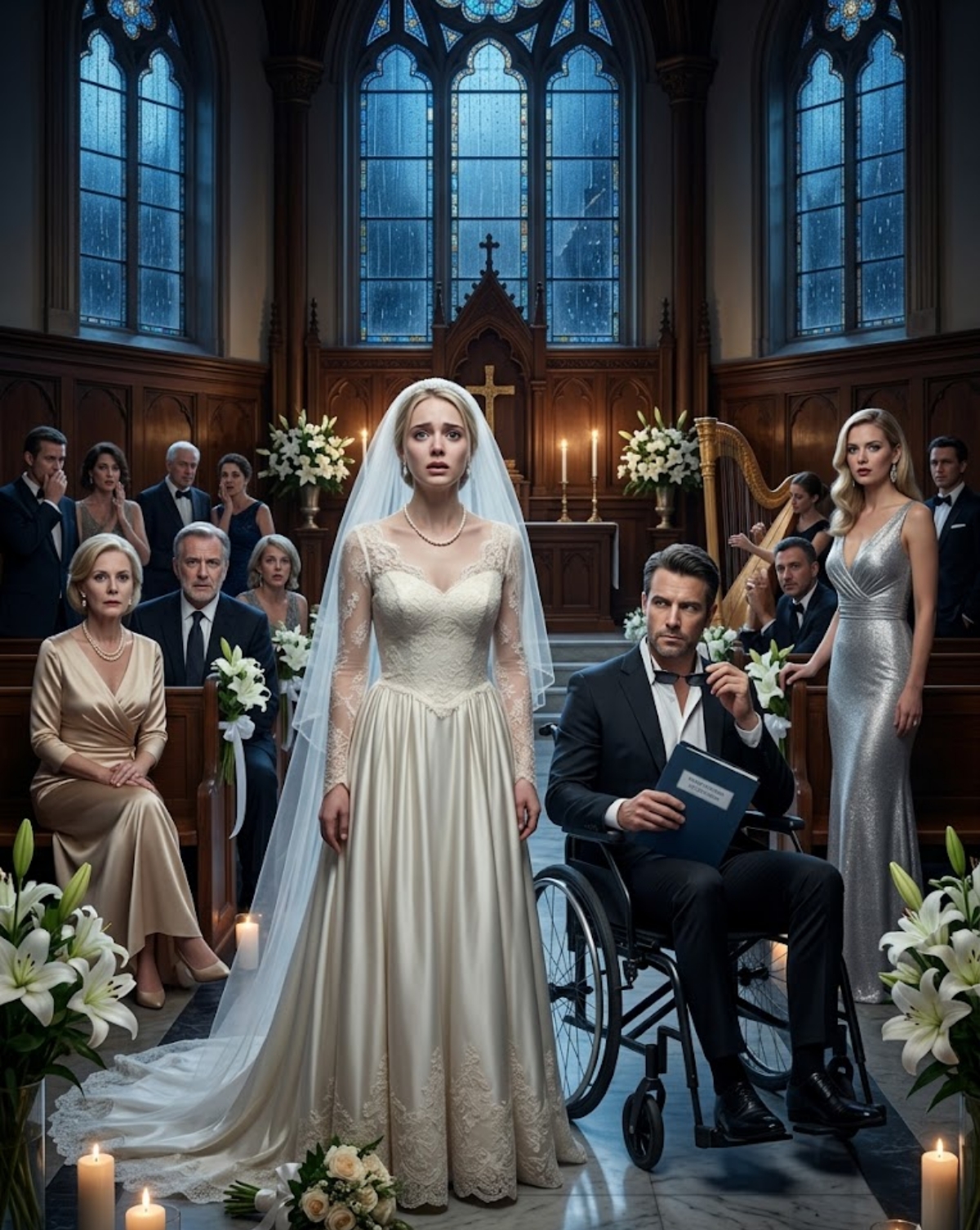 THEY MARRIED ME TO THE “RUINED” HEIR IN A WHEELCHAIR—NOT KNOWING HE STOOD UP EVERY NIGHT TO INVESTIGATE MY FAMILY