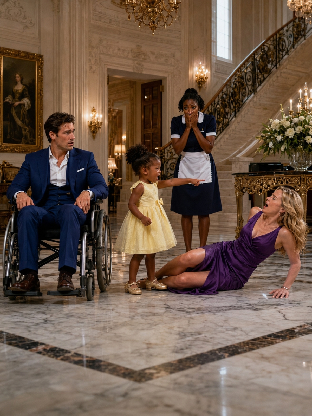 THE BILLIONAIRE’S FIANCÉE GRABBED MY SON—THEN HE STOOD UP FROM THE WHEELCHAIR HE NEVER NEEDED