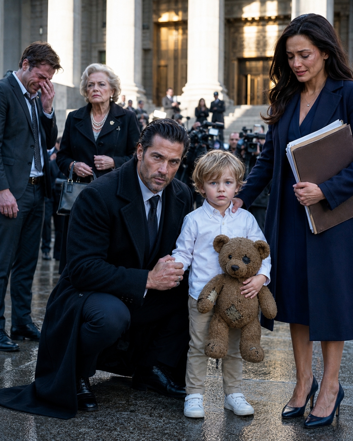 A 3-YEAR-OLD WAS ABANDONED AT UNION STATION WITH A ONE-EYED TEDDY BEAR—THEN THE MAFIA BILLIONAIRE RECOGNIZED THE TOY AND EXPOSED THE FAMILY WHO STOLE HIS MOTHER’S FORTUNE