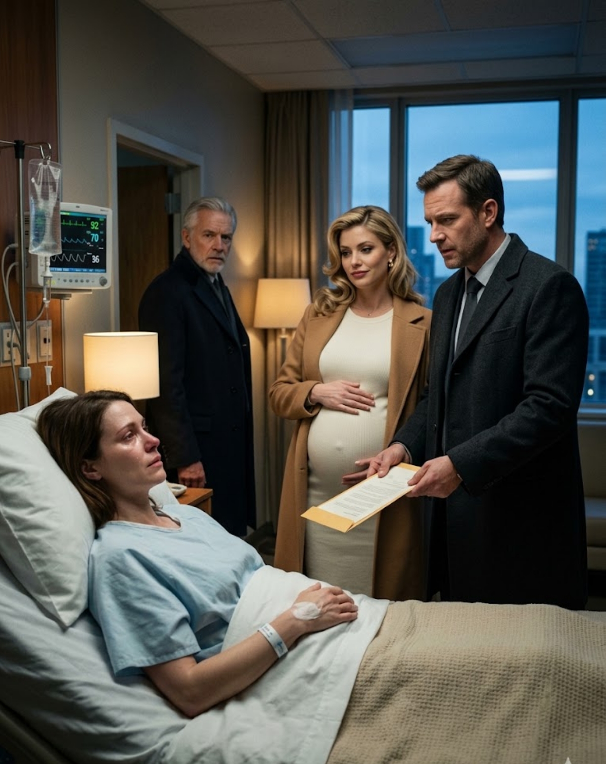 MY HUSBAND BEGGED ME TO GIVE HIS MOTHER MY KIDNEY—TWO DAYS LATER, HE BROUGHT HIS PREGNANT MISTRESS TO MY HOSPITAL BED AND ASKED FOR A DIVORCE, NEVER KNOWING MY ORGAN HAD SAVED THE ONE MAN POWERFUL ENOUGH TO END HIS ENTIRE FAMILY