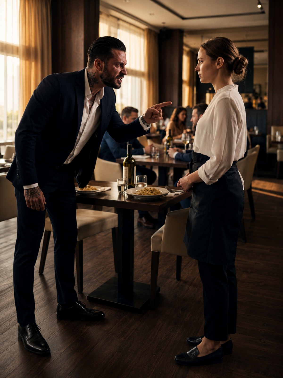 THE MAFIA BOSS CALLED ME A STUPID WAITRESS IN SICILIAN—SO I ANSWERED IN HIS DEAD GRANDMOTHER’S DIALECT AND EXPOSED THE SECRET THAT KILLED MY MOTHER
