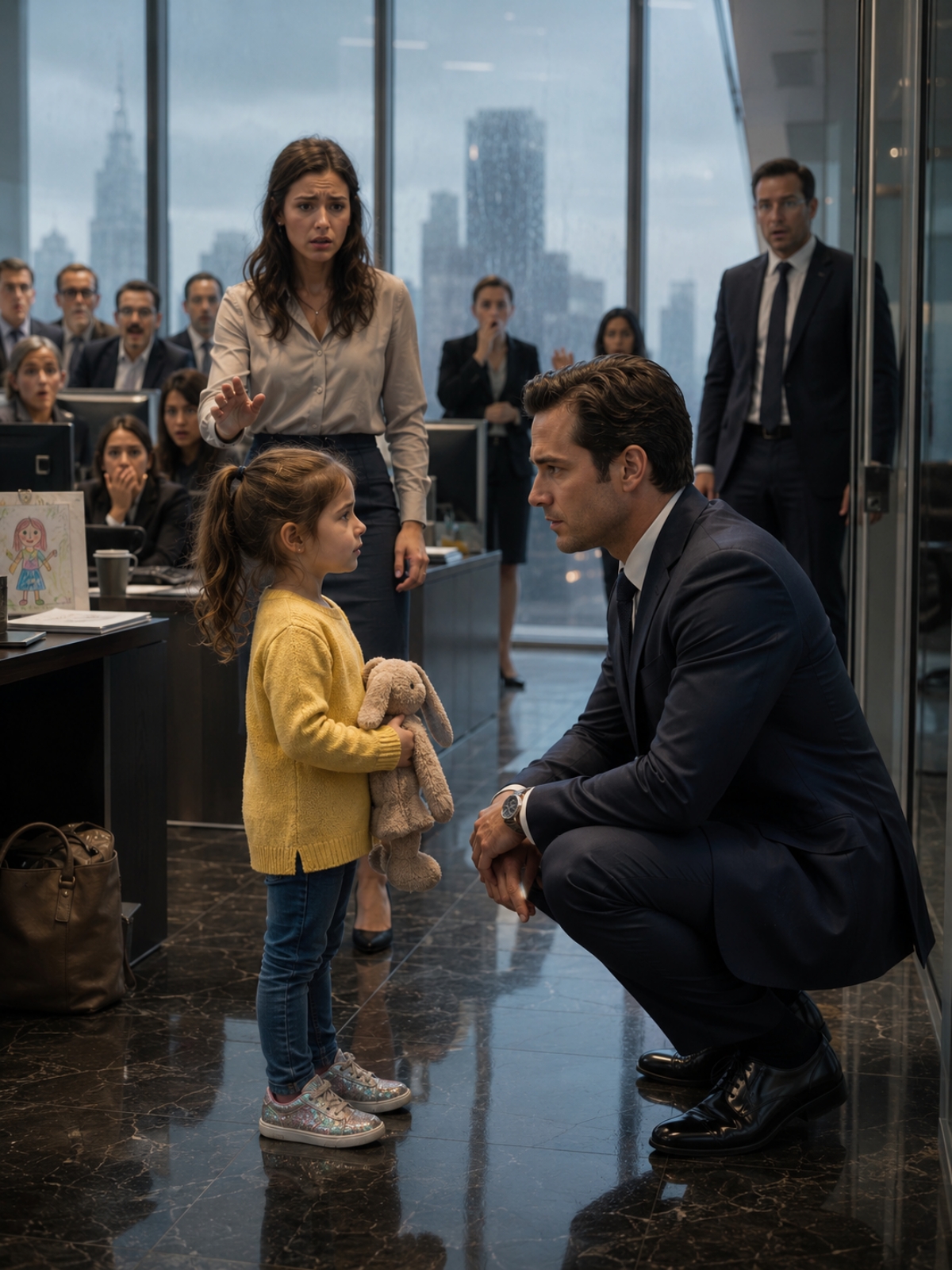 THE LITTLE GIRL WHO ASKED A BILLIONAIRE TO BECOME HER DAD—AND EXPOSED THE SECRET THAT MADE HIS ENTIRE BOARDROOM GO SILENT
