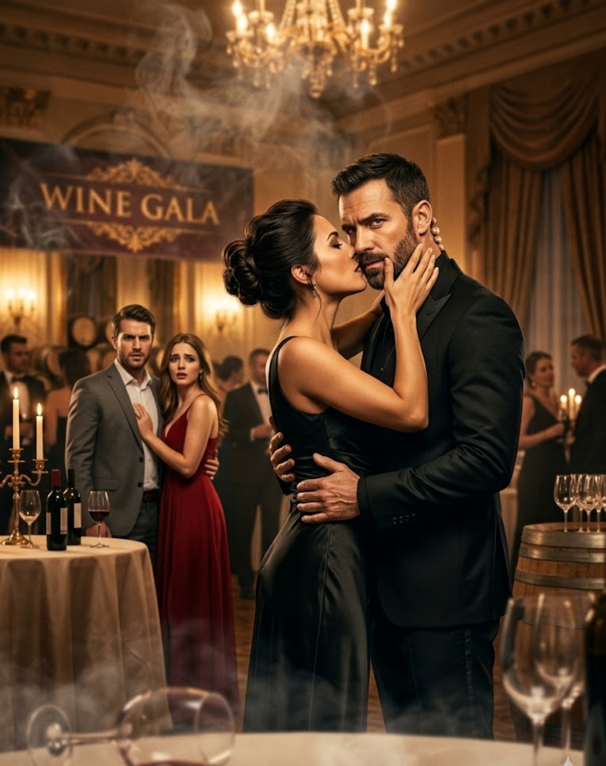 I CAUGHT MY FIANCÉ KISSING MY SISTER AT THE WINE GALA—SO I KISSED THE MOST DANGEROUS MAN IN THE ROOM AND LET HIM HELP ME BURN THEIR LIES DOWN
