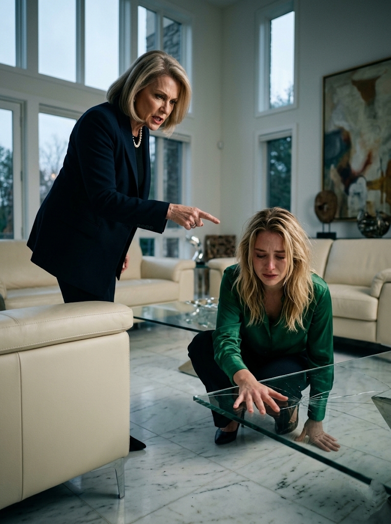 THE DAY SHE BLED ON THEIR WHITE FLOOR, EVERY LIE IN THAT HOUSE LEARNED HER NAME