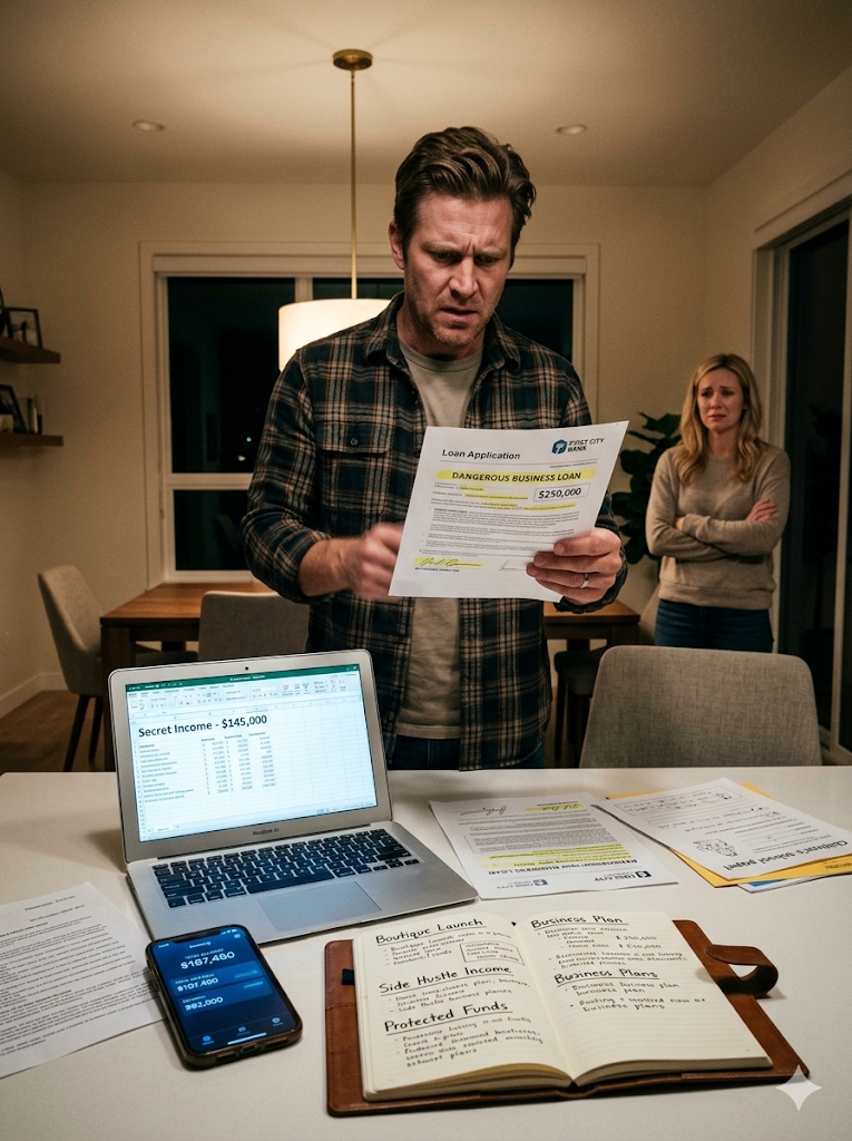 THE NIGHT MY HUSBAND FOUND MY SECRET ACCOUNT, HE REALIZED I HAD BEEN SAVING THE FAMILY HE THOUGHT HE OWNED