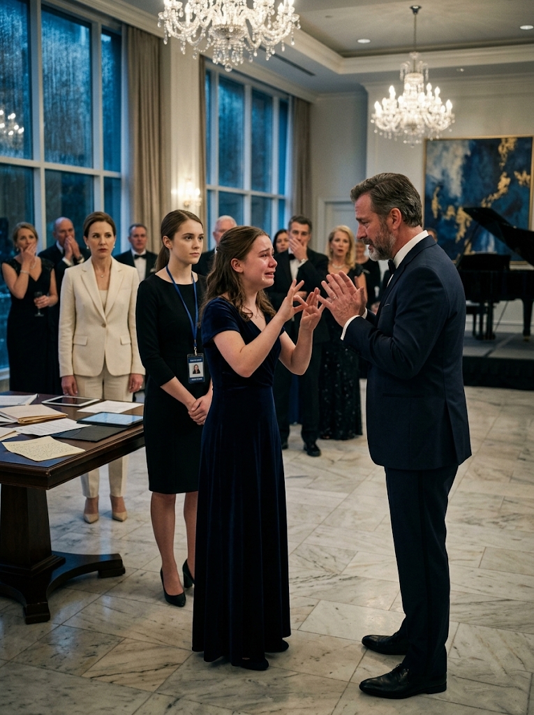 THE BILLIONAIRE WHO COULD BUY A HOSPITAL WING BUT COULDN’T SAY “I LOVE YOU” TO HIS DEAF DAUGHTER