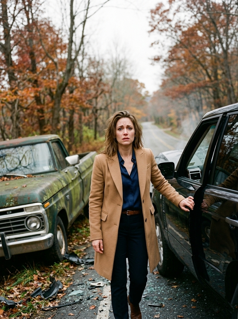 THE BILLIONAIRE’S DAUGHTER HIT AN OLD TRUCK—AND FOUND THE SECRET HER FATHER DIED TRYING TO TELL HER