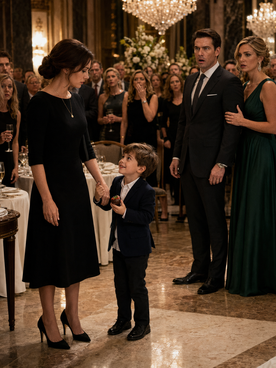 At Our Reunion, My CEO Ex-Husband Mocked Me For Not Finding Better… Until Our 5-Year-Old Son Ran In