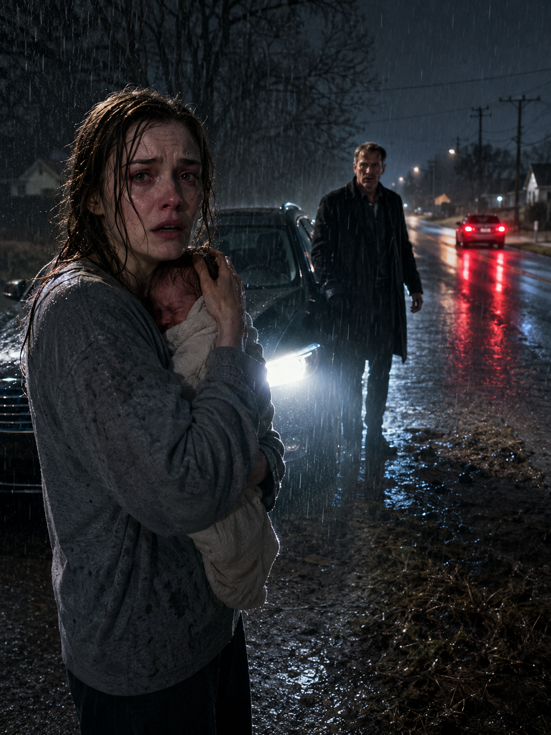 My Husband Left Me in the Rain With Our Baby—Then a Man Found Me After 20 Years.