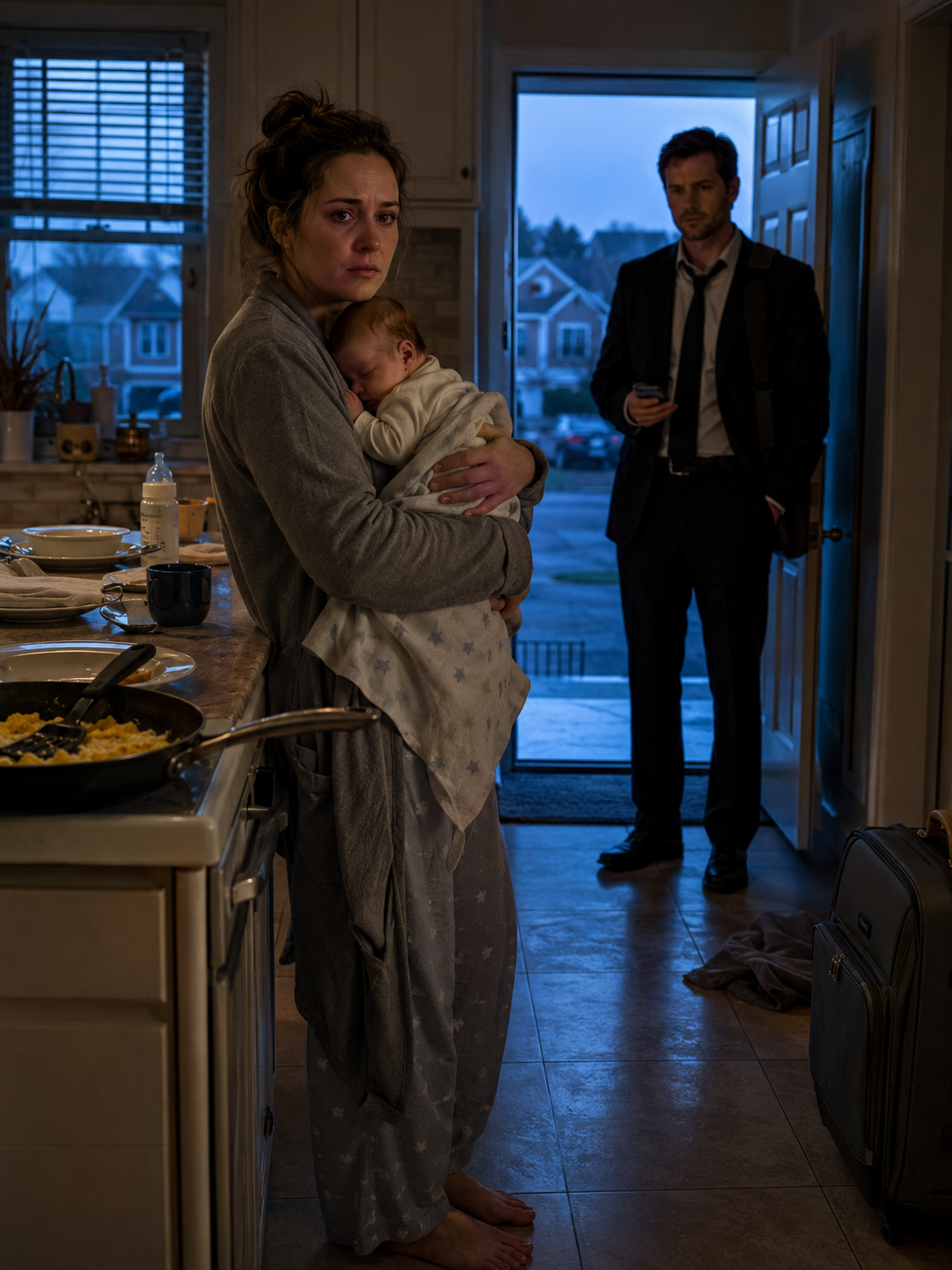 4:30 A.M.—My Husband Said “Divorce”… While I Was Holding Our Newborn
